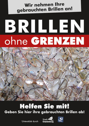 Plakat »Brillen ohne Grenzen«