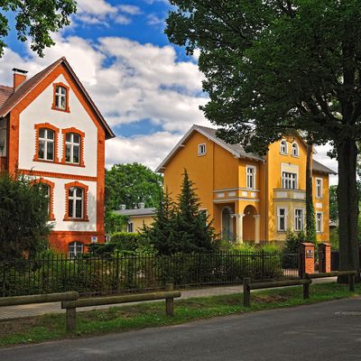 Das Kulturhaus "Friedrich-Wolf" liegt im Zentrum von Lehnitz.