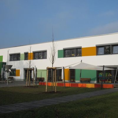Blick auf die Grundschule Germendorf
