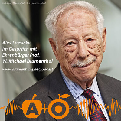Alex Laesicke im Gespräch mit Ehrenbürger Prof. W. Michael Blumenthal