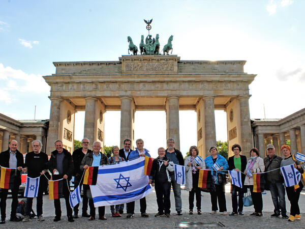 Solidarität mit Israel - Kundgebung am 20.05.2021 vorm Brandenburger Tor