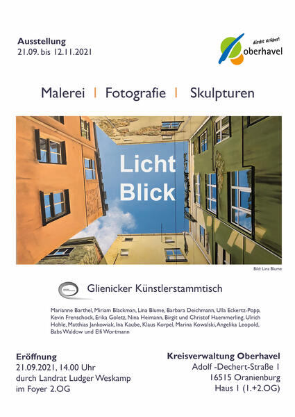 Ausstellung »LichtBlick« im Landratsamt.