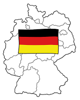Leichte Sprache Deutschlandkarte