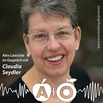 Claudia Seydler, Oranienburgs bekannteste »Ploggerin«, zu Gast im Podcast-Gespräch bei Bürgermeister Alexander Laesicke.