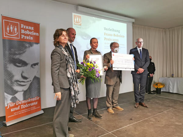 Verleihung Franz-Bobzien-Preis 2022 (Bühne)