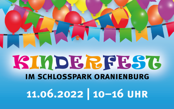 Kinderfest im Schlosspark Oranienburg