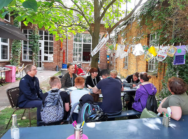 Jugend macht Stadt: Beim Jugendforum im Oranienwerk feilten die jungen Teilnehmerinnen und Teilnehmer an Ideen fr Vernderungen im Stadtgebiet.