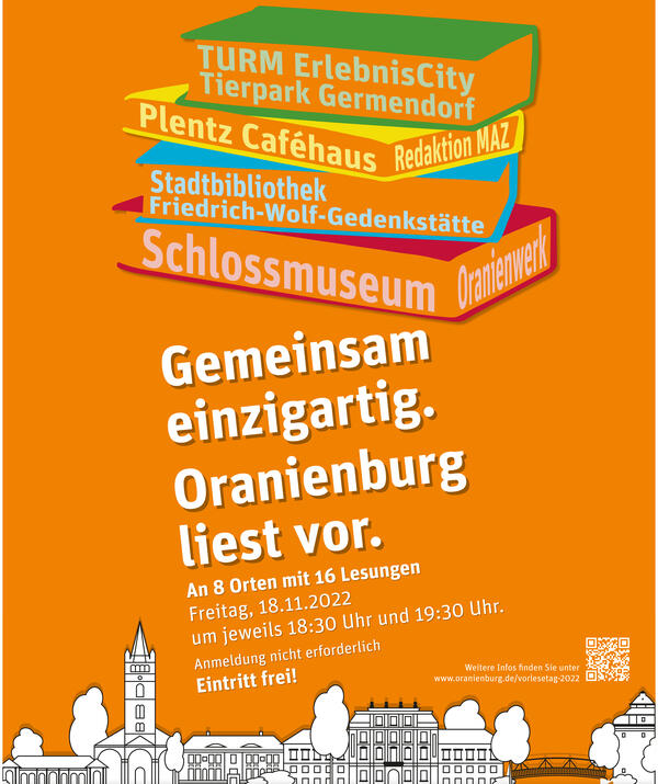 Oranienburg beteiligt sich wieder am bundesweiten Vorlesetag