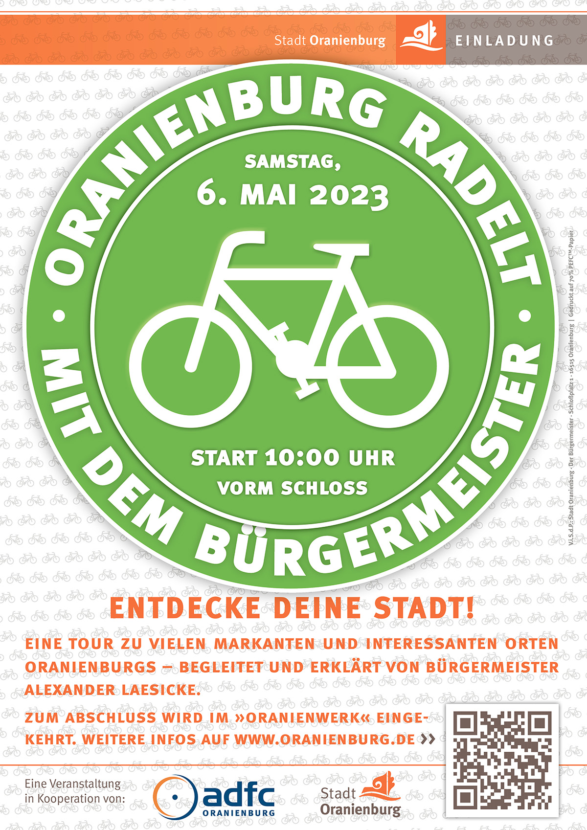 Entdecke Deine Stadt - Bürgermeister-Radtour 2023