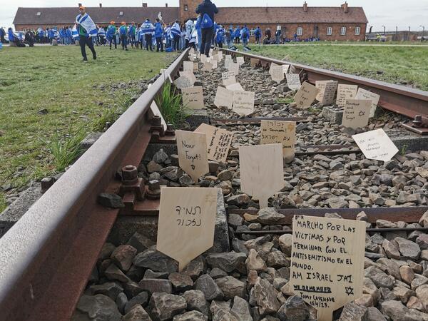 »March of the Living« 2023 in Auschwitz