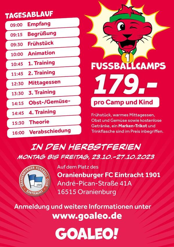 OFC-Fussballcamp 2023