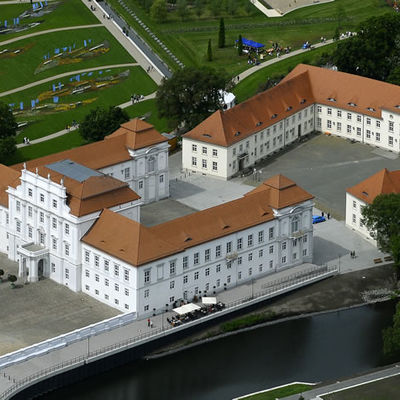 Luftaufnahme Schloss Oranienburg