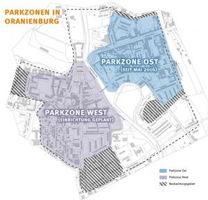 Parkzonen in Oranienburg